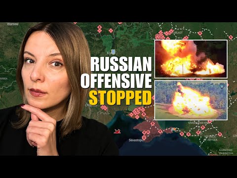 FRONTLINE UPDATE: RUSSIAN OFFENSIVE STOPPED Vlog 1104: War in Ukraine