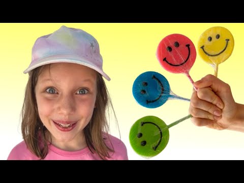 Daddy finger Family song with Candy 9 by Alex and Nastya kids videos