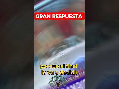 ESTEBAN TREBUCQ le responde con altura al periodista. #shortvideo #argentina #subscribe #milei