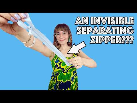 An Invisible Separating Zipper?? Does It Really Work?