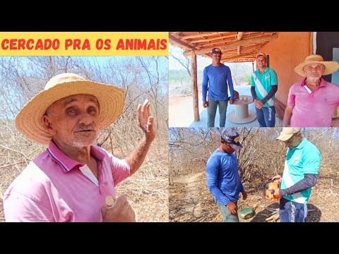 Começando Abrir a Área que Vamos Fazer o Cercado dos Animais no Sítio Vejam só Nem Veio Hoje