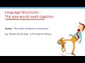 Understanding Language Comprehension and Literacy