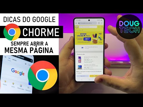Chrome: Como Definir uma PÁGINA INICIAL (Android)