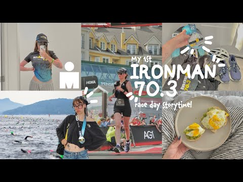 my 1st IRONMAN 70.3!! 🥈🌳 story time :)