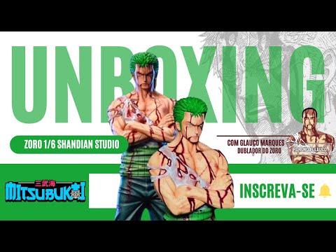 UNBOXING ESTÁTUA "NÃO ACONTECEU NADA/NANIMO NAKATTA" 1/6 ShanDian Studio!