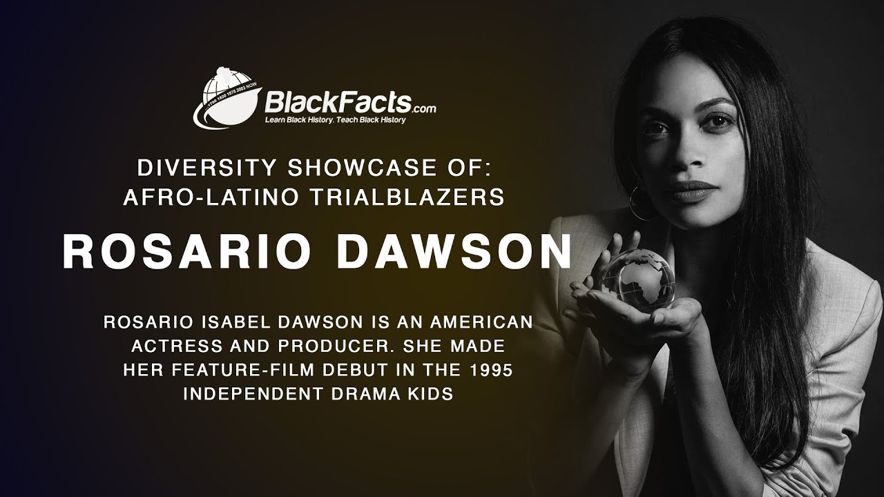 Afro-Latino Trailblazers - Rosario Dawson