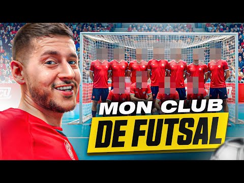 J'ai ma PROPRE ÉQUIPE de FUTSAL et voici notre PREMIER MATCH ! BFC #1