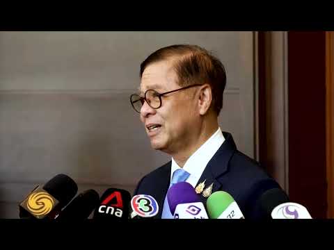 YouTube video thumbnail: Thailand Calls for Troop Cuts, de-Escalation at Cambodia Border