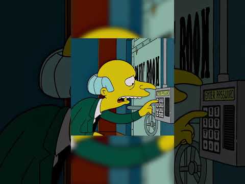What is Mr Burns Age in The Simpsons?