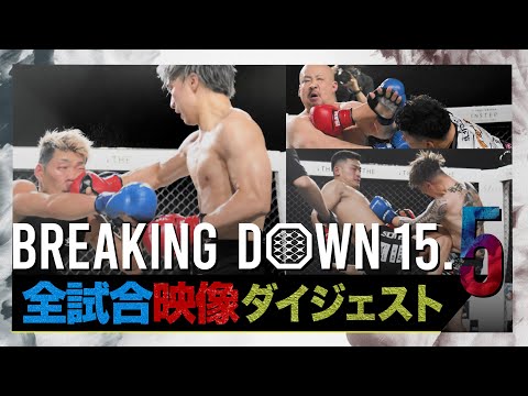 全試合映像 ブレイキングダウン15.5 本戦ダイジェスト