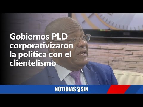 "“El PLD corporativizó la política, es decir como negocio"