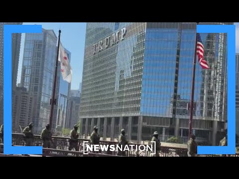 YouTube video thumbnail:  Feds Swarm Downtown Chicago in Show of Force
