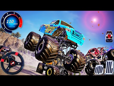 Monster Truck Racing Offroad 3D - 4x4 Derby Mud  Driver Monster Jam Steel Titans 2 - PC GamePlay
