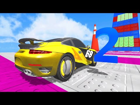 العاب سيارات محاكي القيادة سباق السيارات #2 Ultimate Ramp Car Racing 3D Car Stunts Android Gameplay