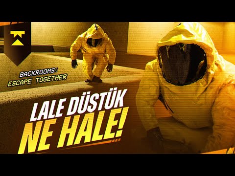 LALE DÜŞTÜK NE HALE! Backrooms: Escape Together