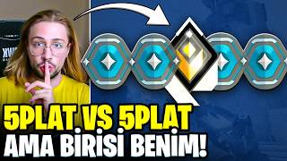 PLAT lobiye GİZLİ RADİANT sokup, insanları kışkırttık! | Valorant Troll