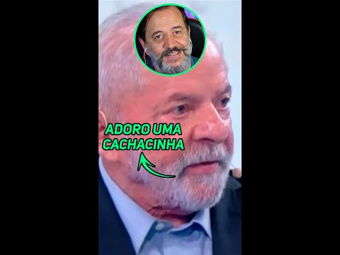 Lula no Ratinho: a garrafinha é água ou cachaça? #shorts