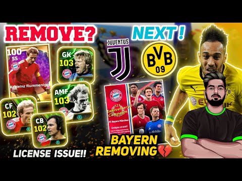 Rummi,Kahn, Beckenbauer Etc Removing? | No More Bayern Munich In E-FOOTBALL 25 | Full Details