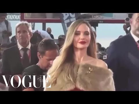 Angelina Jolie Arrives at the Venice Film Festival