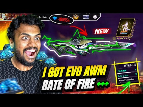 NEW AWM ++ Rate Of Fire Skin 😱 Double Awm Challenge On Phone Gone Wrong - Garena Free Fire Max 