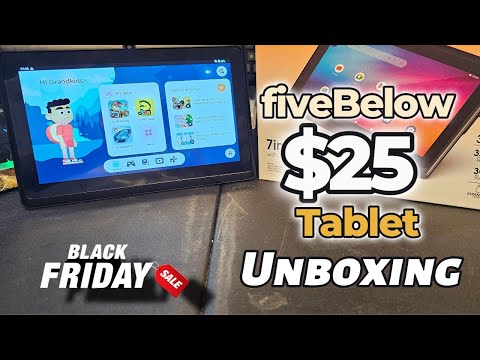 Black Friday Five Below Tablet | Unboxing and First look