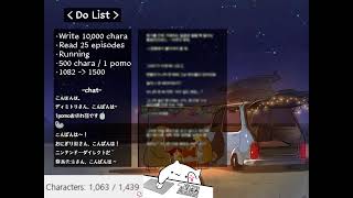 [作業用BGM] ただ静かに原稿を書くだけの配信