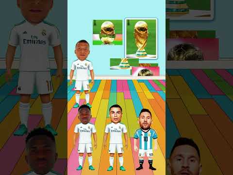 Who Will Choose the Correct Pieces? Ronaldo vs Messi vs Mbappé vs Vinicius
