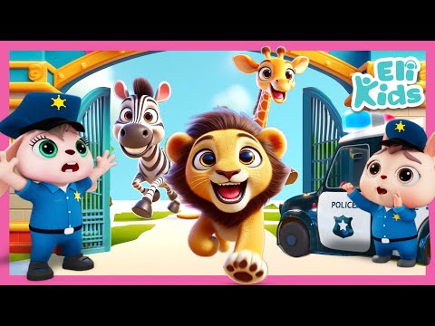 “ZOO ESCAPE! Animals Breaking Out! Eli Kids Songs & Rhymes
