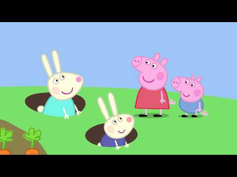 小猪佩奇和乔治的动物好朋友 🐇 小兔瑞贝卡 🐘 大象艾米丽 🦓 斑马苏怡 | 佩佩豬 中文 🐷 粉红猪小妹 | Peppa Pig Chinese | 儿童动画