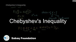 Chebyshev's Inequality