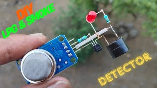 DIY LPG & SMOKE DETECT ALARM USING MQ2 SENSOR