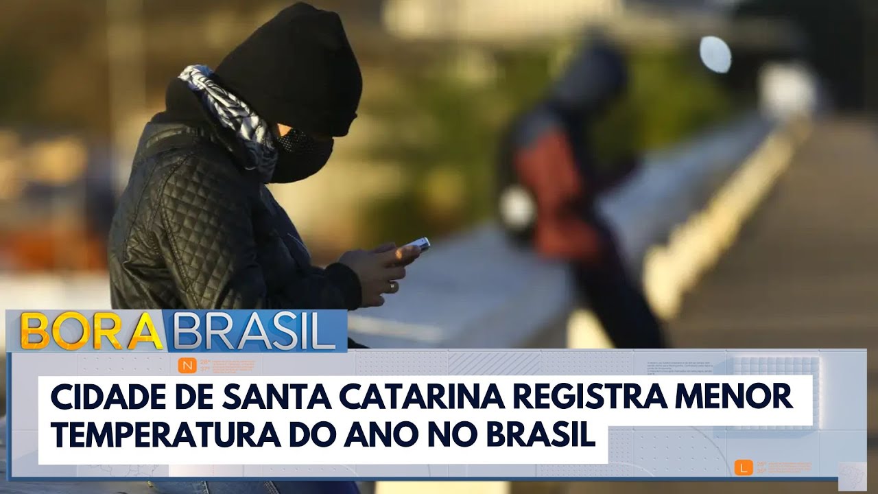 Com  97°C cidade de SC registra menor temperatura do ano no Brasil