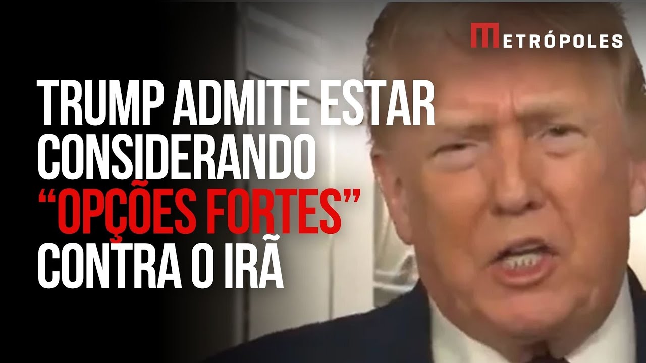 Íntegra: Donald Trump atualiza informações sobre o Irã a bordo do Air Force One (11/1/2026)