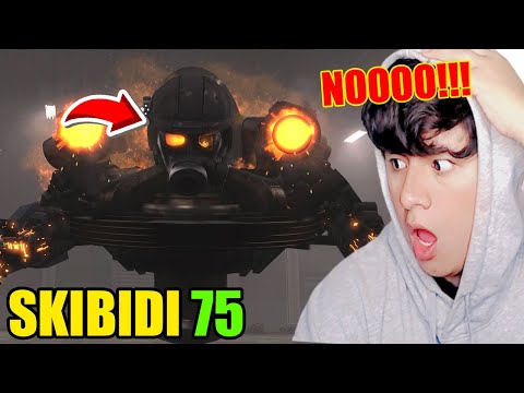 REACCIÓN a SKIBIDI TOILET 75 😨😭 CAMARÁS y SKIBIDI Vs ASTROTOILET