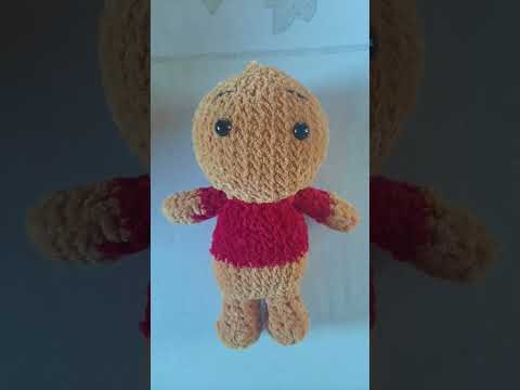 StoryBoard 2 de la vidéo LET'S MAKE WINNIE THE POOH  #crochet #shorts