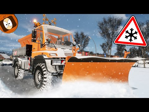 LE JEU DIR / BTP ! - ☃️ ROAD MAINTENANCE SIMULATOR 2 ❄️