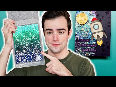 GENIUS Texture Paste HACKS with Embossing Folders!