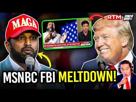 Kash Patel CAUSES PANIC at MSNBC After Christopher Wray QUITS the FBI