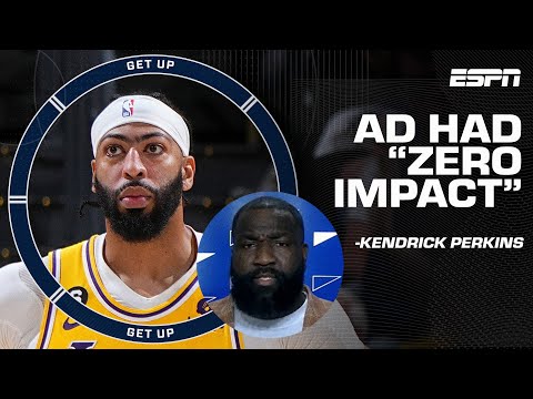 Anthony Davis Had ZERO IMPACT On Game 2 Kendrick Perkins Get Up