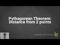 Exploring the Pythagorean Theorem and Distance Calculation