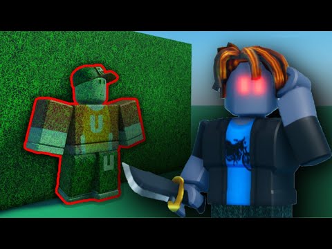 Притворились СТЕНКОЙ в прятках роблокс! Roblox Прятки