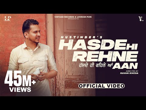 Hasde Hi Rehne Aan (Official Video) Hustinder | Black Virus | Vintage Records | Latest Punjabi Songs