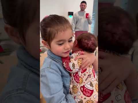 In her mini mommy era🥹 #fyp #thecarlins #newborn #daughter #pov #wholesome #viral #trending