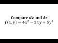 Differential and True Change in Functions