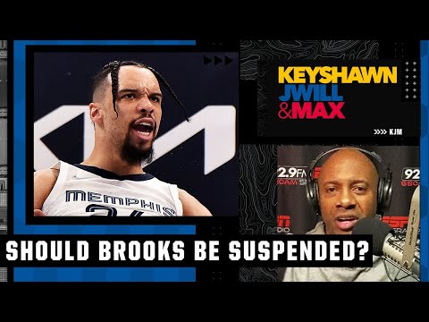JWill: Dillon Brooks should be SUSPENDED for Game 3 after his ejection for Gary Payton II foul | KJM video clip