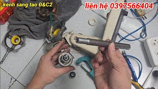 Chế bạc đạn và sơ mi cao su 628 cho chú gần nhà