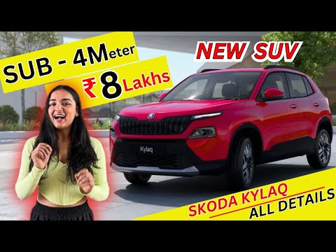 Skoda Kylaq - New SUV under 8 Lakhs | Tata Nexon, Kia Sonet, XUV3XO Rival🔥 #skoda #kylaq