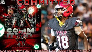 BUCKEYES LAND TOP WR IN C/O 2028! | Jett Harrison commits to Ohio State