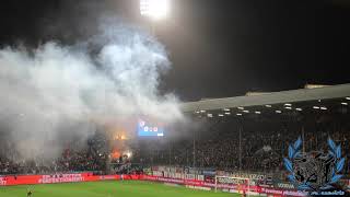Choreo + Pyroshow Gästeblock Bochum - HSV 1:3 (03.02.2020)