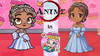 Anime in Avatar World |Pazu #avatarworld #anime